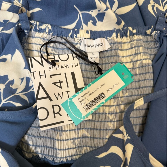 41 Hawthorn Dresses & Skirts - 41 Hawthorn Blue and White Floral Mini Dress